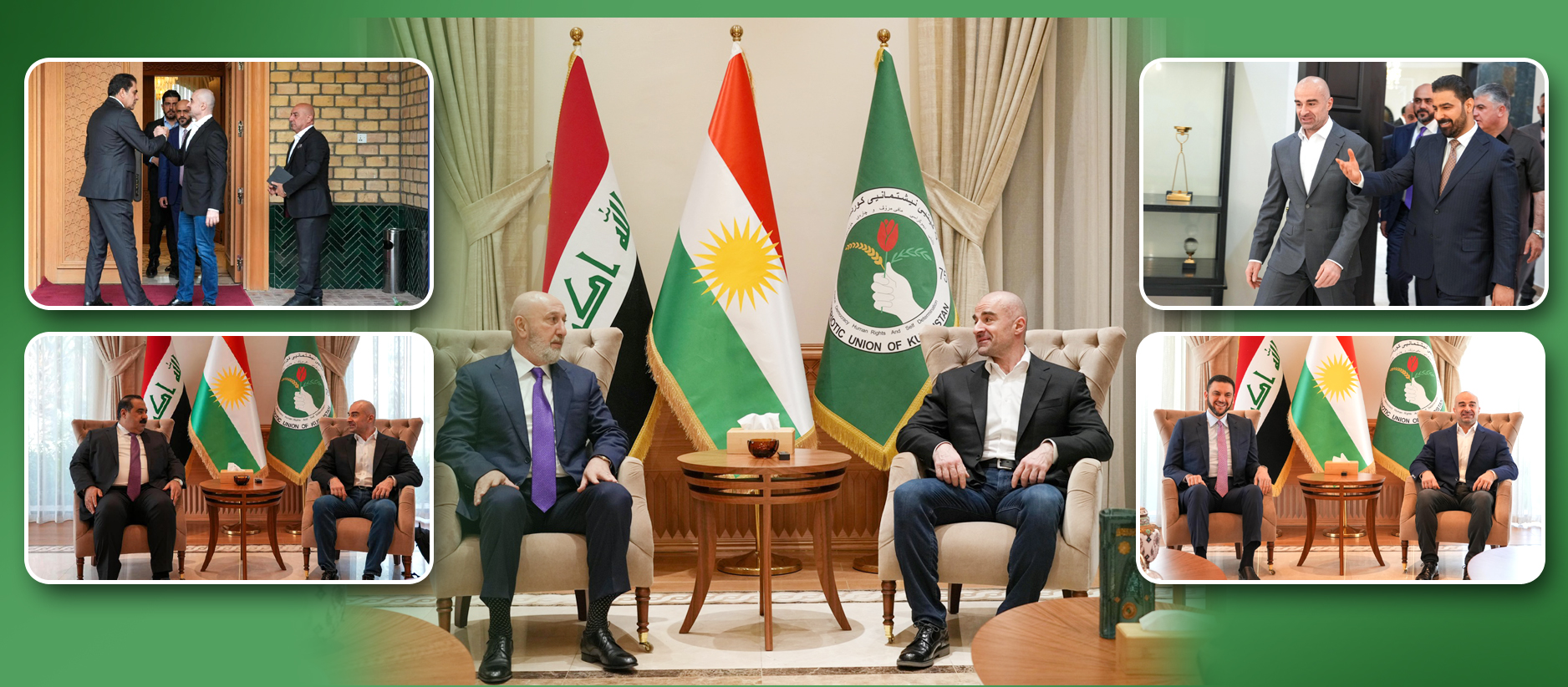 لقاءات العاصمة..الاتحاد الوطني يقود حراك التوافق الوطني